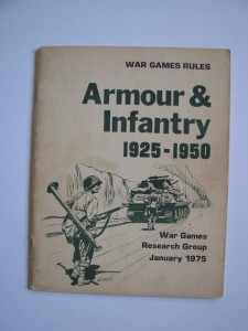 WRG Armor & Infantry Rules 1925-1950 | Little Men At War